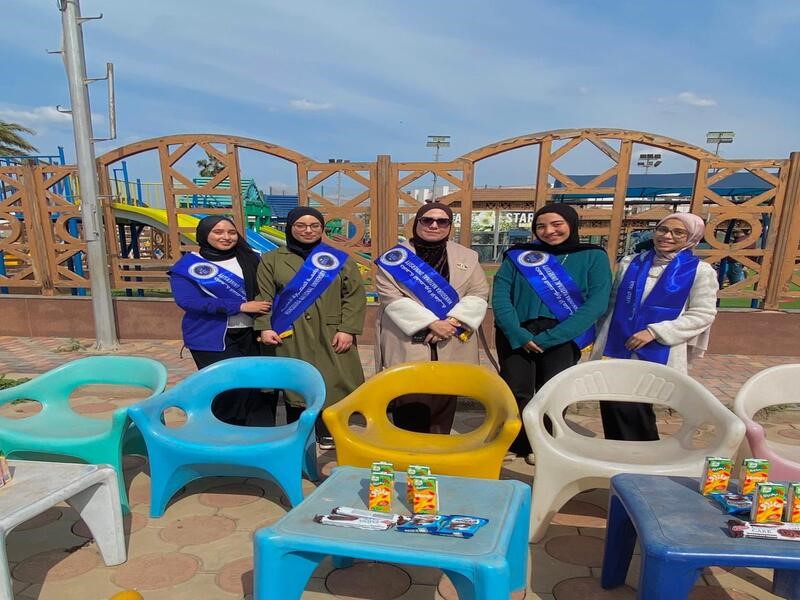 Promoting Social Responsibility, Pharmacy Students at Mansoura National University Organize a Recreational Day for Orphan Girls